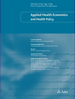 Applied Health Economics and Health Policy