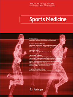 Sports Medicine journal cover