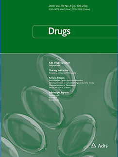 Drugs journal cover