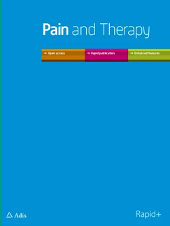 Pain and Therapy journal cover